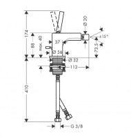 AXOR HANSGROHE CITTERIO BIDE